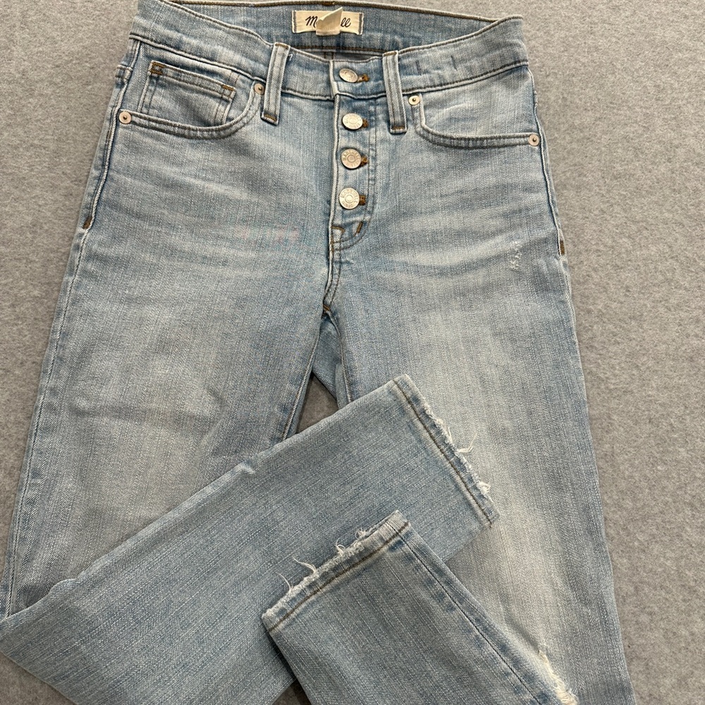 Madewell High Rise Skinny Jeans